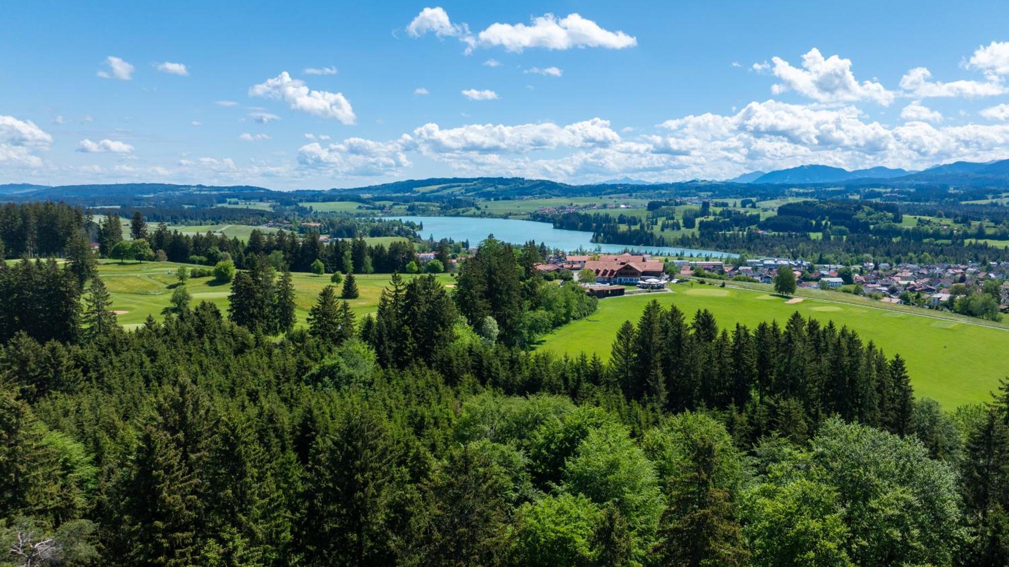Hotel Auf Der Gsteig Gmbh Lechbruck Bagian luar foto