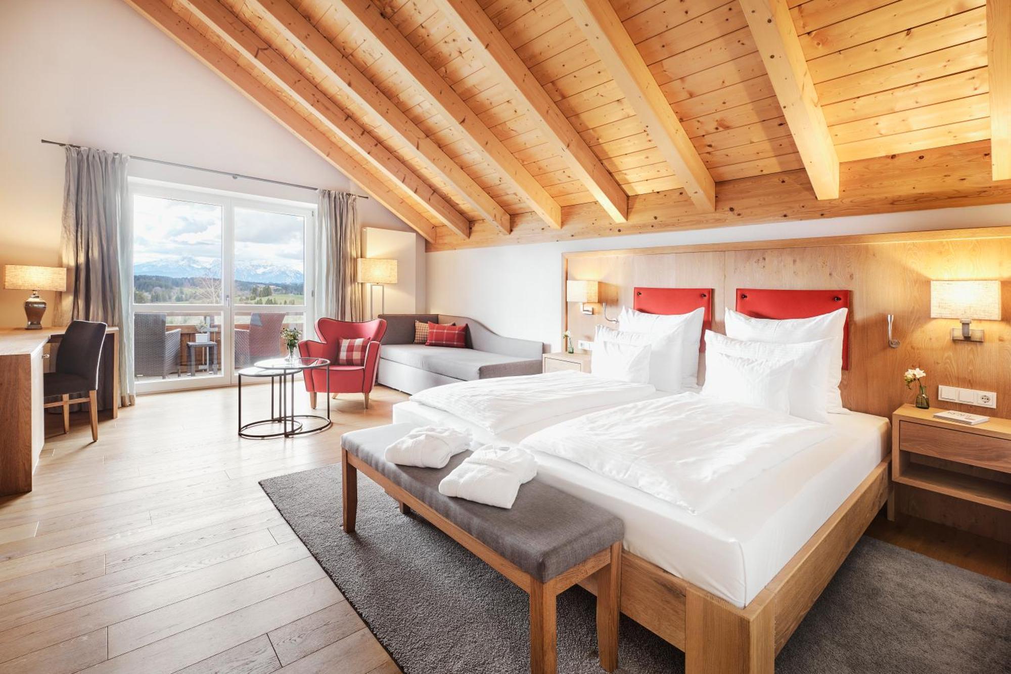 Hotel Auf Der Gsteig Gmbh Lechbruck Ruang foto