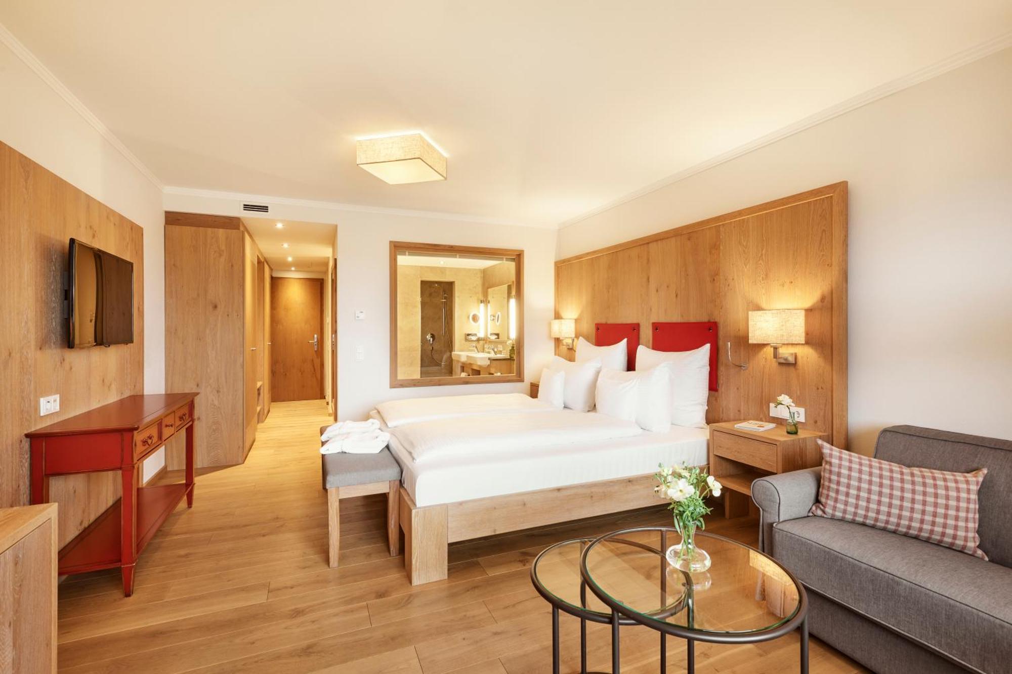 Hotel Auf Der Gsteig Gmbh Lechbruck Ruang foto