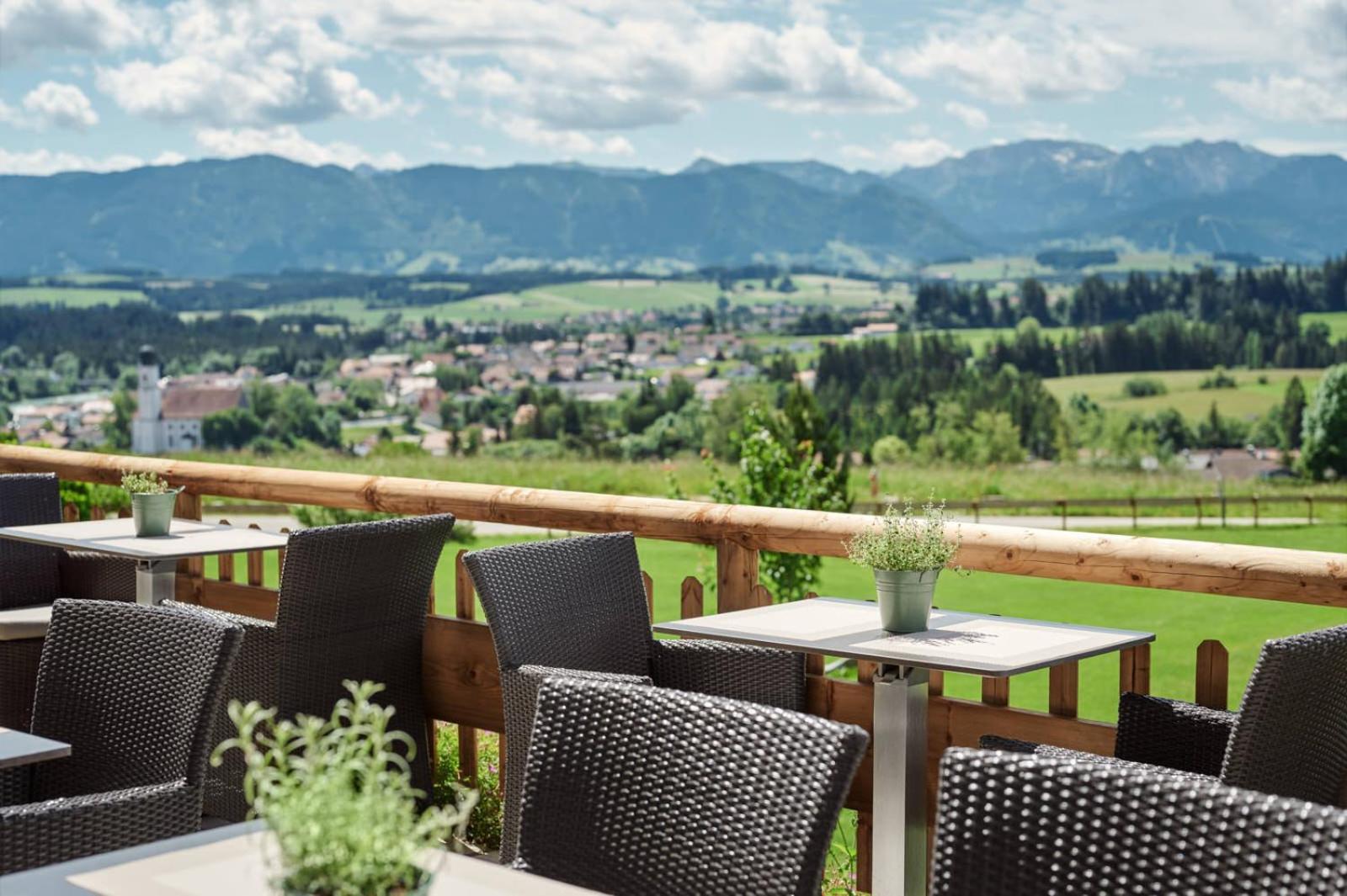 Hotel Auf Der Gsteig Gmbh Lechbruck Bagian luar foto